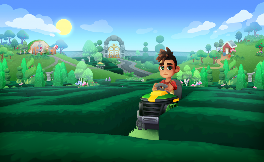 Mowing Mazes
